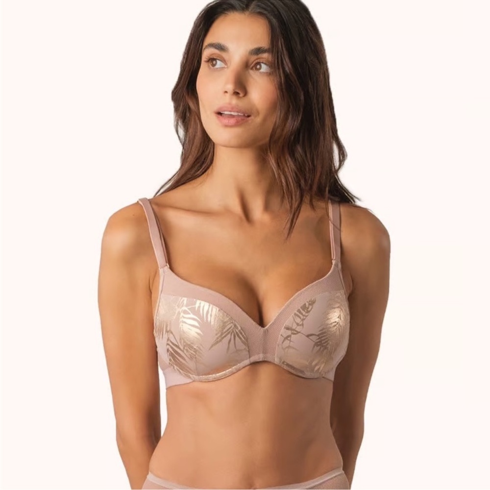 Lively The Metallic Palm No-Wire Push-Up 34DDD NWT